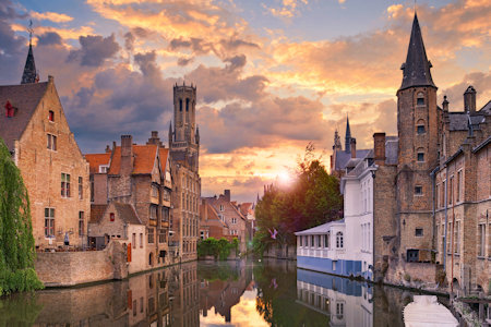 bruges na Bélgica